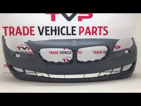 Fits BMW 5 F10 Saloon 2010-2013 Front Bumper Primed With Sensor And Washer Holes video