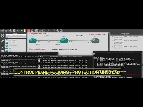 Securing CISCO Router CPU :  Control Plane Policing CoPP. (From CCNP Security SCOR )