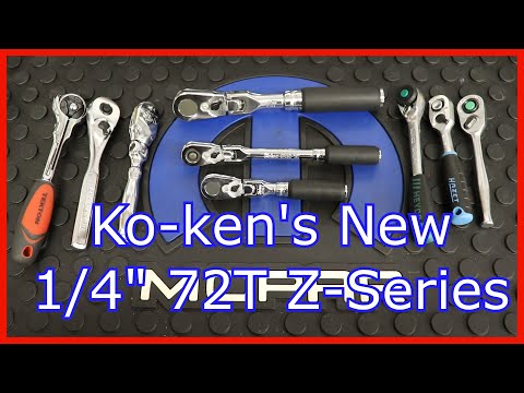 DRPD Tool Haul #8: Ko-ken's New 72 Tooth 1/4" Drive Z-Series Ratchets