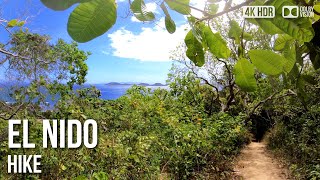 Hiking In El Nido Palawan - 🇵🇭 Philippines [4K HDR] Walking Tour