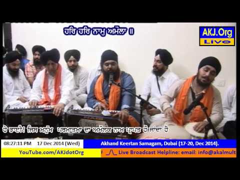 002_Dubai Samagam - 17 Dec 2014 Evening - Bh Anantveer Singh Jee (USA)