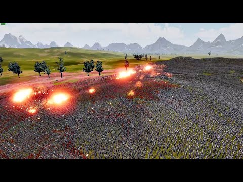 Cleopatra Squad VS 500,000 Archers | Ultimate Epic Battle Simulator 2 Uebs 2