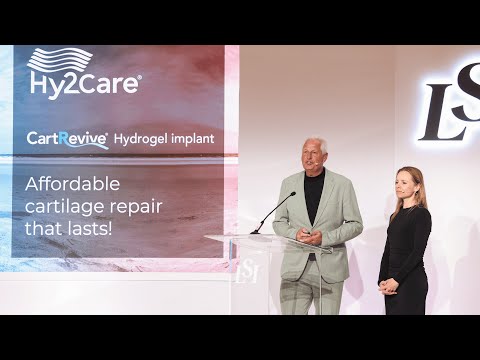 Leo Smit, Hy2Care - Injectable Hydrogel for Cartilage Recovery | LSI USA '25
