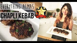 Chapli Kebabs:  Spiced Ground Beef Patties