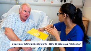preview picture of video 'You and your warfarin -  Information about how to take your warfarin tablets safely'