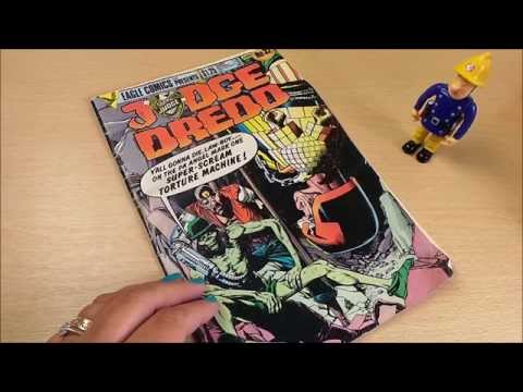 Review Of Classic Vintage Judge Dredd Classic American Comic Book