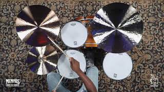 Video thumbnail for Paiste 17" 2002 Crash Cymbal - 1284g (1061417-1080921F) by Memphis Drum Shop