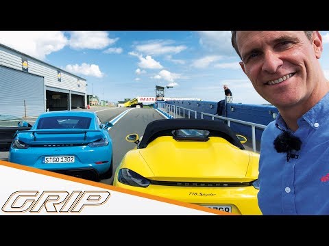 Porsche Cayman GT4 VS. 718 Spyder I GRIP