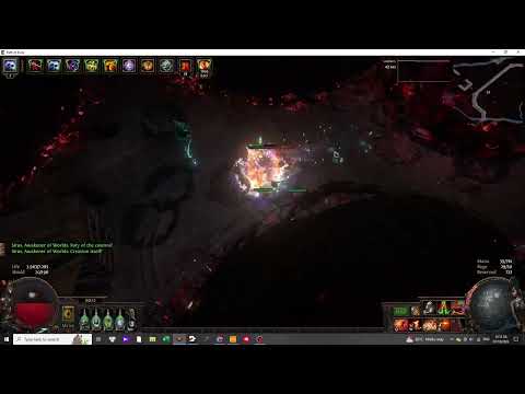 [Path of exile 3.22] - Occultist Cyclone Shockwave - Deathless Uber Sirus