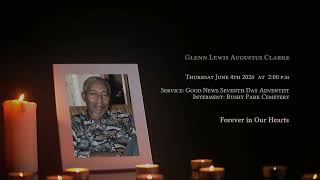 In Loving Memory of Glenn Clarke - Obituary