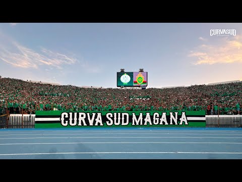 Curva Sud Magana | Ambiance du match Raja Vs far | 17/09/2025 ( Montalite Ultras )