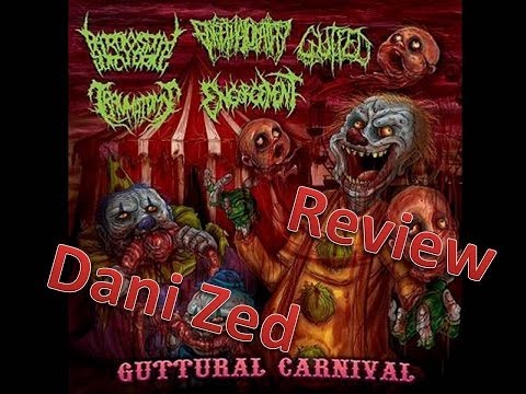 Review(EN) - Guttural Carnival 5-Way Split - Morbid Generation Records - Dani Zed