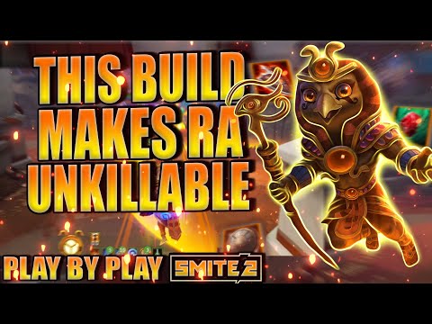 RA IS UNKILLABLE WITH THIS BUILD | BEST SOLO LANE RA BUILD SMITE 2 | PLAY BY PLAY SERIES