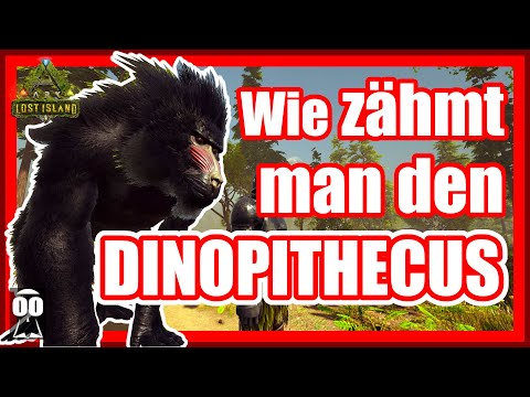 Dinopithecus zähmen - ARK Lost Island