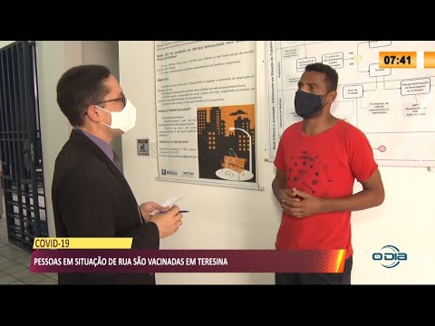 FMS inicia vacinação de pessoas em situação de rua contra Covid-19 18 06 2021