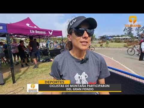Ciclistas de montaña participaron del gran fondo