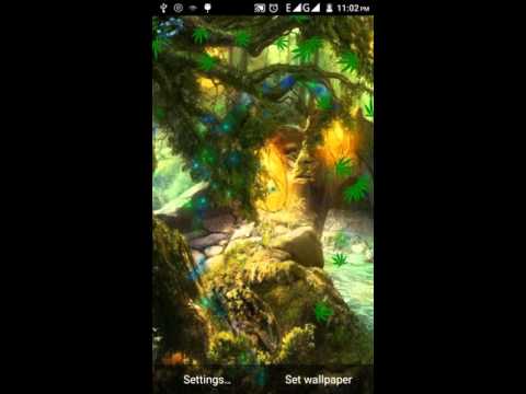 Green Weed HD Live Wallpaper Video