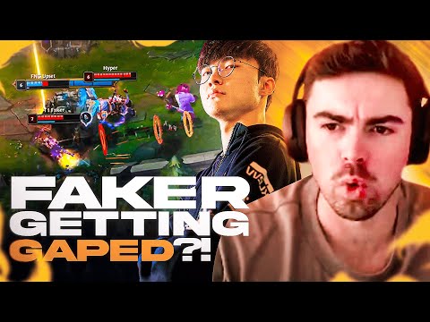 FAKER Getting GAPED In CHAMPIONS QUEUE?! *FAKER WHAT WAS THAT??*