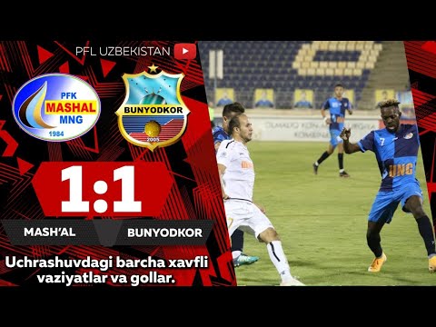 Coca-Cola Superliga. 14-tur  MASH'AL — BUNYODKOR 1:1