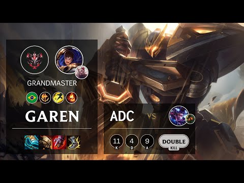Garen ADC vs Vayne - BR Grandmaster Patch 11.2