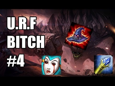 U.R.F BITCH 3# - FULL AP MALPHITE IN URF IS OP !