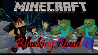 【minecraft】　ゾンビの攻撃から耐え続けろ！Blocking Deadをプレイ！