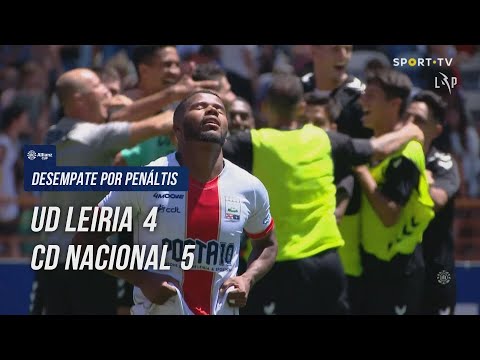 U. Leiria - CD Nacional: Desempate por Penáltis