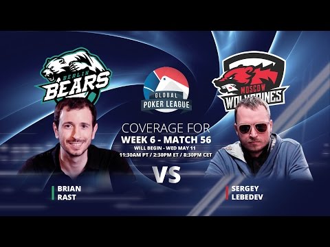Replay: GPL Week 6 - Eurasia Heads-Up - Brian Rast vs. Sergey Lebedev - W6M56