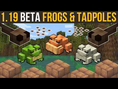 xisumavoid - Minecraft 1.19 Frogs, Tadpoles & New Eggs!