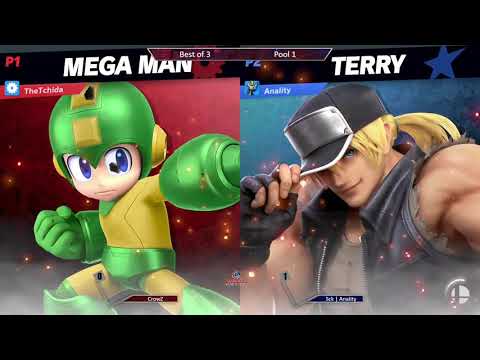 Lagspike 26 - Pool 1 - CrowZ (Mega Man) vs Sck | Anality (Terry)