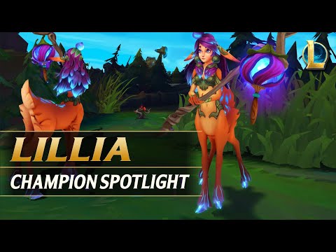 LILLIA CHAMPION SPOTLIGHT - League of Legends