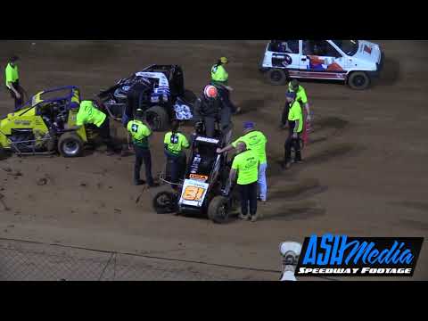 Speedcars: Brad Dawson Rollover - Archerfield Speedway