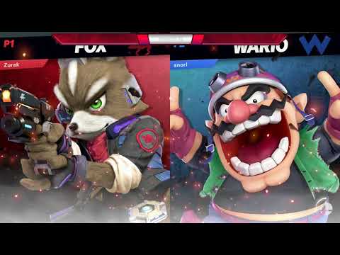 VS Weekly 9/5/19 - Winners R3 - Zurak (Fox) vs Snorley (Wario) - SSBU
