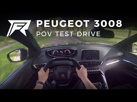 2017 Peugeot 3008 1.2 PureTech 130 - POV Test Drive (no talking, pure driving)