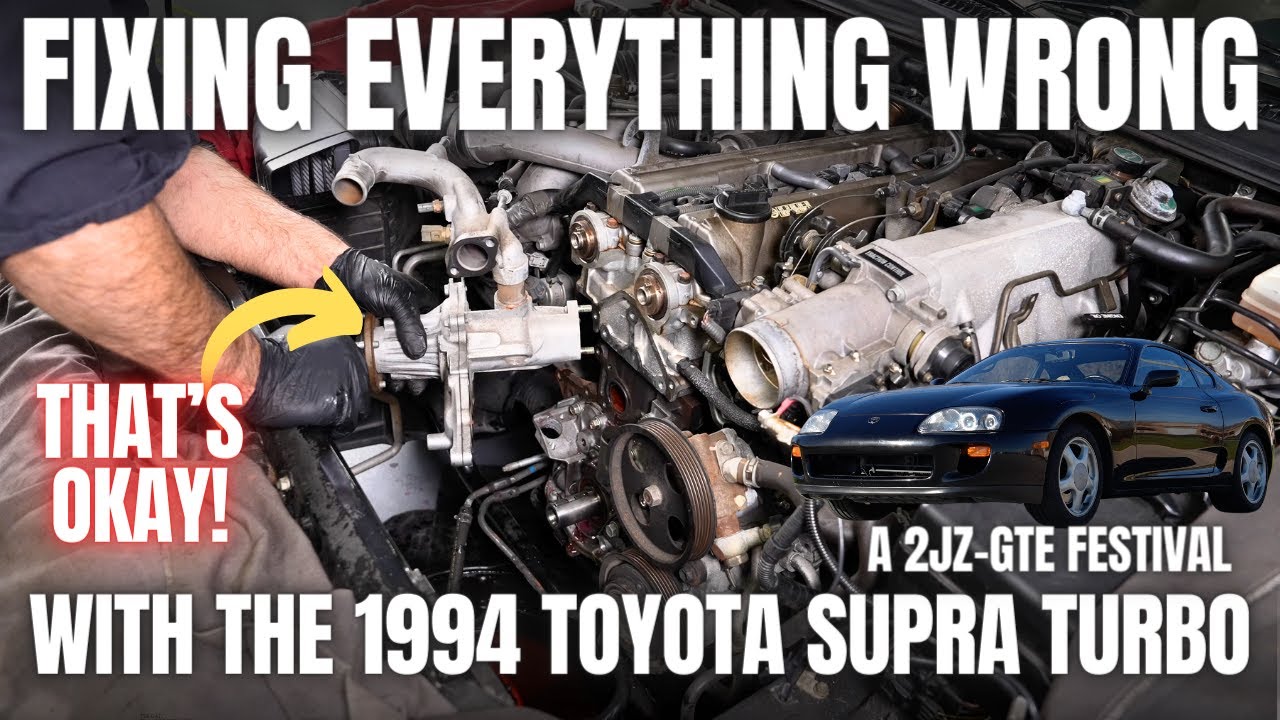 Fixing Everything Wrong With The 1994 Toyota Supra | Here's The Story of This Car