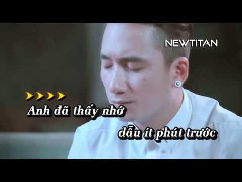 Lời Từ Trái Tim Anh KARAOKE - Phan Mạnh Quỳnh