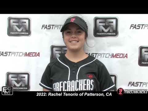 2022 Rachel Tenorio Outfield and Third Base Softball Skills Video - Norcal Firecrackers
