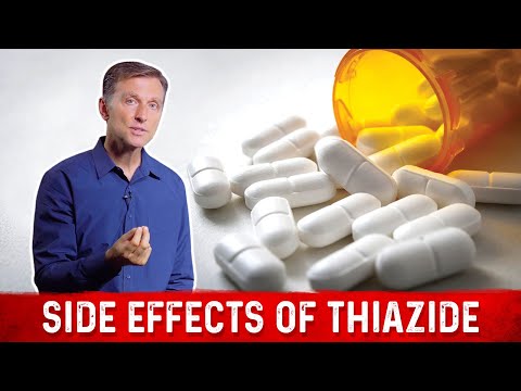 The Crazy Side Effects of Thiazide Diuretics (High Blood Pressure Medication) – Dr.Berg