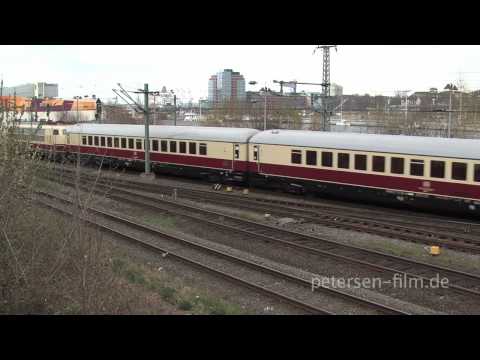 TEE Sonderzug Lokomotive 103 184-8 Kiel Hauptbahnhof 2006