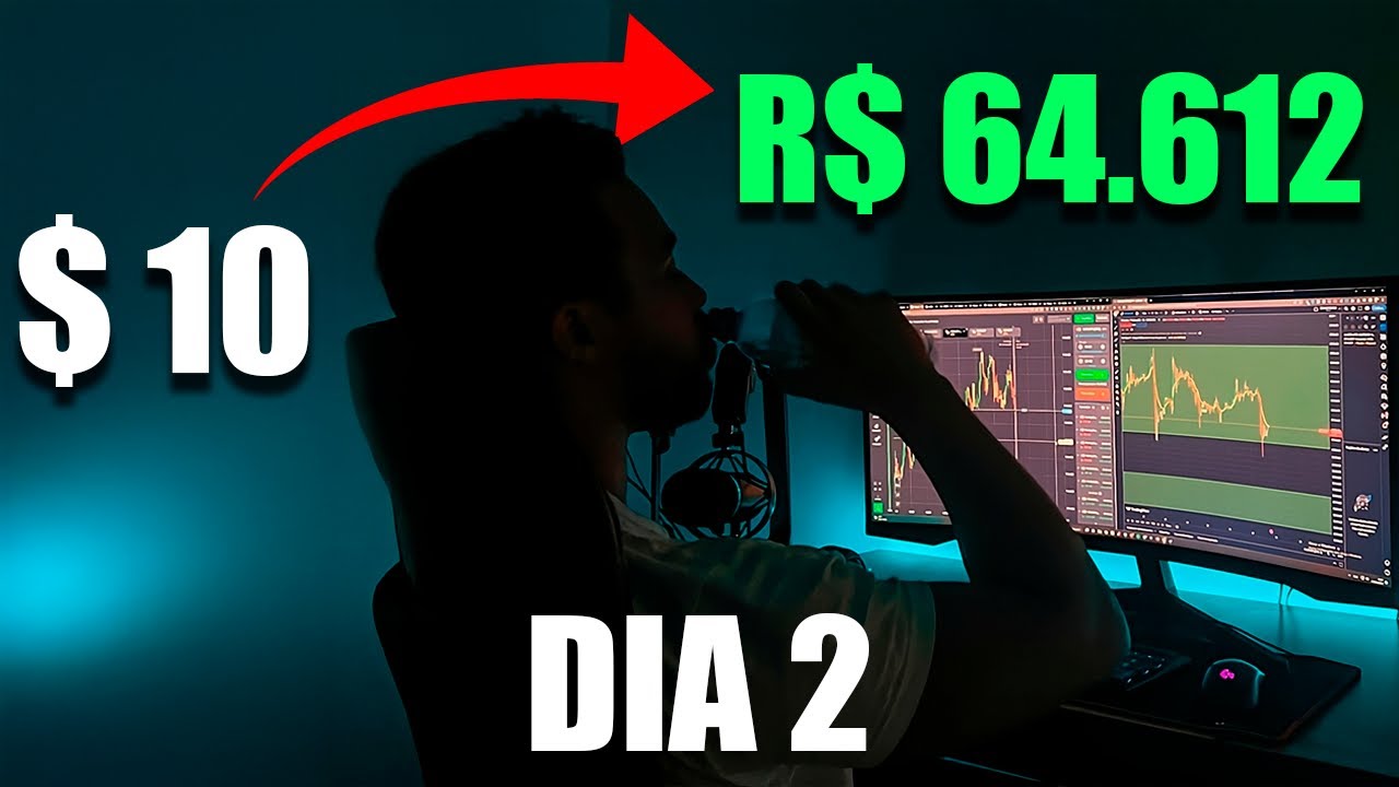 Transformei $ 10 em R$ 64.612 com Essa Estratégia de Trading | Trading Market