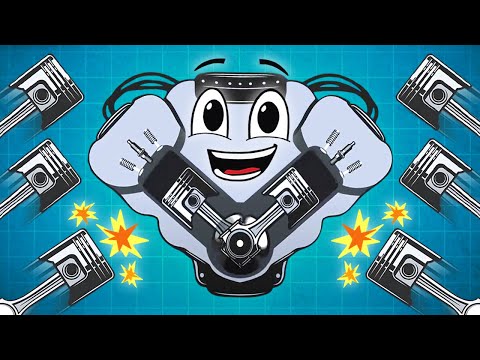 How Does YOUR Car's Engine Work?! | The Car Engine Song | KLT
