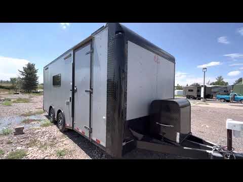 Insulated, windows, power, a/c, in floor storage and more!  8.5x20 Colorado Cargo Trailer for sale!