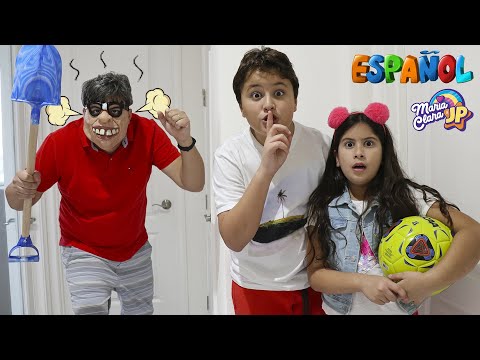 María Clara y JP intentan hacerse amigos del vecino y aprender las reglas de buena vecindad.