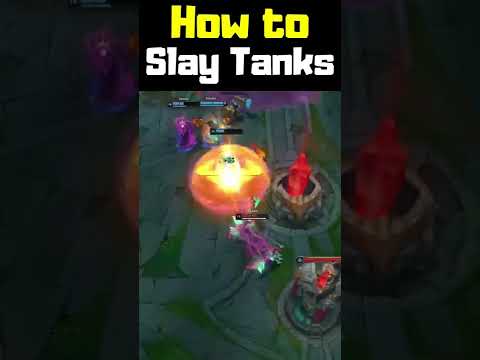 How to Slay Tanks - League of Legends #shorts