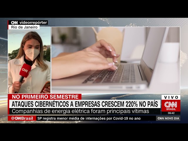 Ataques cibernéticos a empresas brasileiras crescem 220% no 1º semestre de 2021