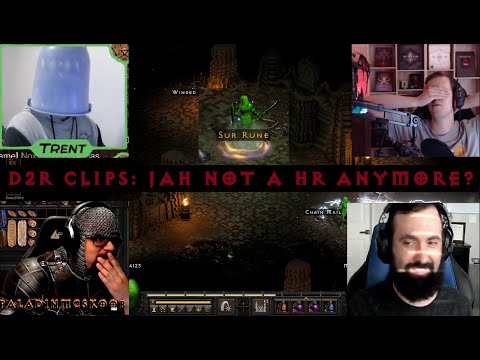 D2R CLIPS S2E08 - RUNEWORD FAIL, FUNNY CLIPS, DAILY DOSE OF HR FARMING MOTIVATION & MORE!