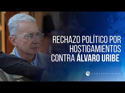Tensión con Álvaro Uribe en evento público desata rechazo