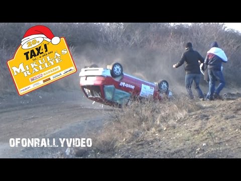 20. Taxi4 Mikulás Rallye 2016 Crash & Max Attack - ofonrallyvideo