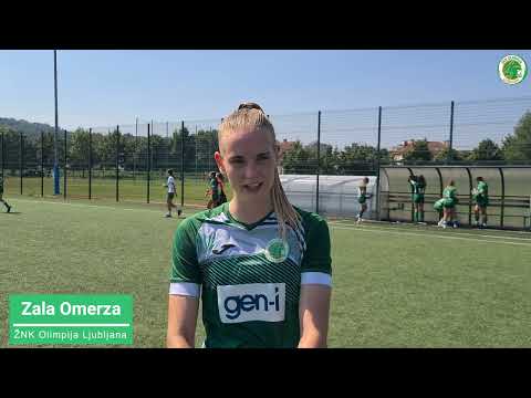 Zala Omerza izjava po tekmi DU17 ŽNK Olimpija - Mons Claudius