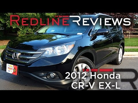 2012 Honda CR-V EX-L Review, Walkaround, Exhaust, & Test Drive